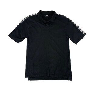 Loose Fit Short Sleeve Tee Medium Basic Street Casual Men Black
